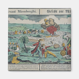 Siege of Missolonghi, 22nd April 1826 Magnet