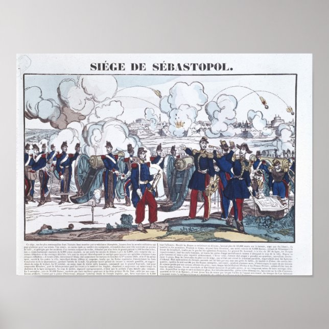 Siege of Sebastopol, 1854-55 Poster (Front)