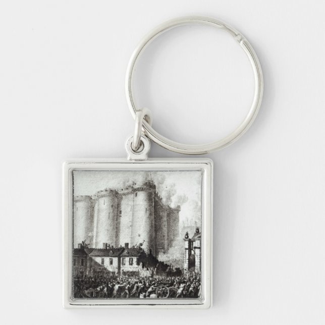 Siege of the Bastille, 14th July 1789 Key Ring (Front)