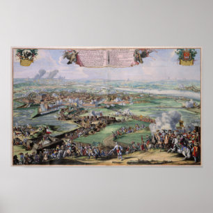 Siege of the Castle Philipsburg Germany Poster