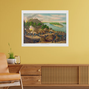 Siege of Vicksburg 13 15 17 Corps Gen US Grant Poster