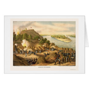 Siege of Vicksburg by Kurz and Allison 1863