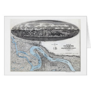 Siege of Vicksburg - Civil War Panoramic Map 3