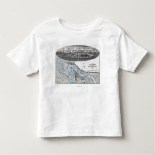 Siege of Vicksburg - Civil War Panoramic Map 3 Toddler T-Shirt