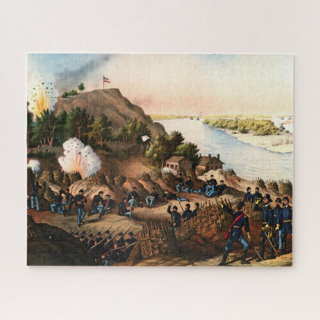 Siege of Vicksburg Ulysses S. Grant 1888 Jigsaw Puzzle (Horizontal)