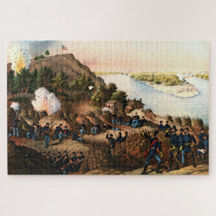 Siege of Vicksburg Ulysses S. Grant 1888 Jigsaw Puzzle