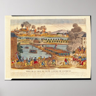 Siege of Vienna, 10th May 1809 Poster