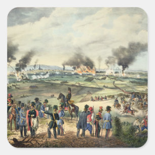 Siege of Vienna, 28th October 1848 Square Sticker