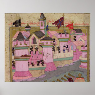 Siege of Vienna by Suleyman I  the Magnificent Poster