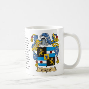 Siegel, the Origin, the Meaning and the Crest Mug