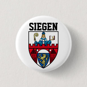 Siegen (North Rhine-Westphalia) - GERMANY 3 Cm Round Badge