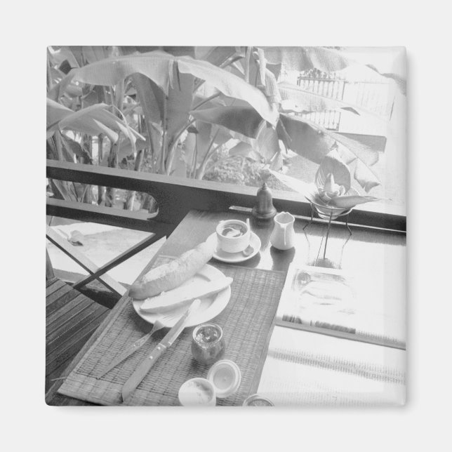 Siem Reap Cambodia, Continental Breakfast Magnet (Front)