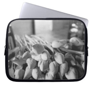 Siem Reap Cambodia, Lotus Flowers Laptop Sleeve
