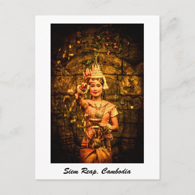 Siem Reap, Cambodia Postcard (Front)