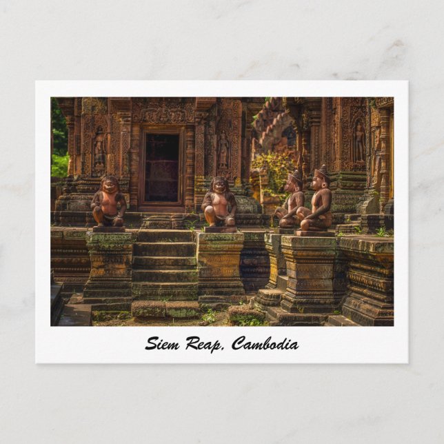 Siem Reap, Cambodia Postcard (Front)