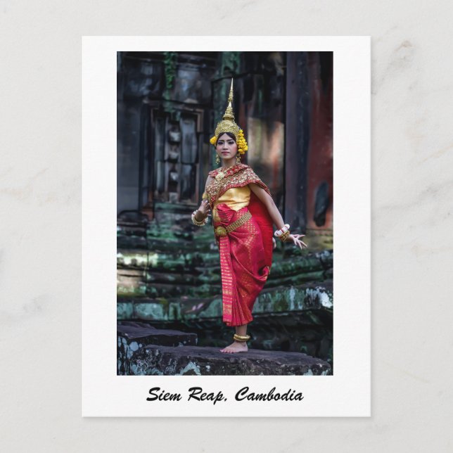 Siem Reap, Cambodia postcard (Front)