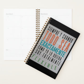Siempre y Cuando Todo Sea... Planner