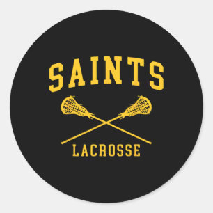 Siena College Saints Lacrosse Classic Round Sticker
