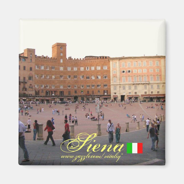 Siena Italy cool magnet design (Front)