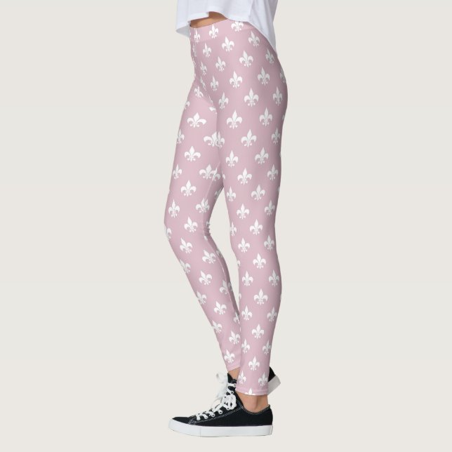 Siena New Orleans Saints Womens - Logo Pink Leggings (Left)