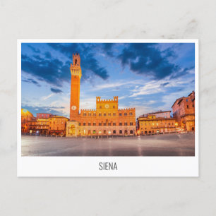 Siena, Tuscany, Italy postcard