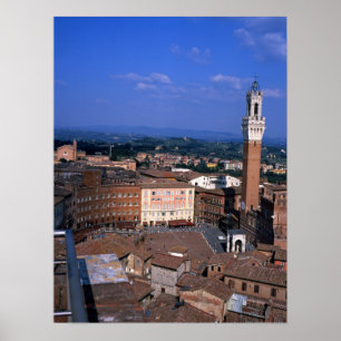 Siena Tuscany Italy Poster