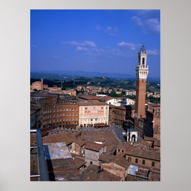 Siena Tuscany  Italy Poster (Front)