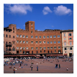 Siena Tuscany  Italy Poster