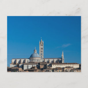 Siena's Dome profile, Italy Postcard