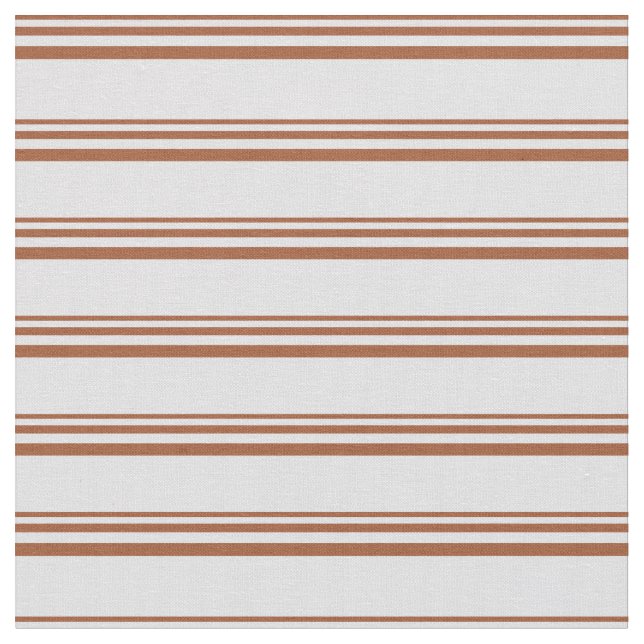 Sienna and Lavender Stripes/Lines Pattern Fabric (Close Up)
