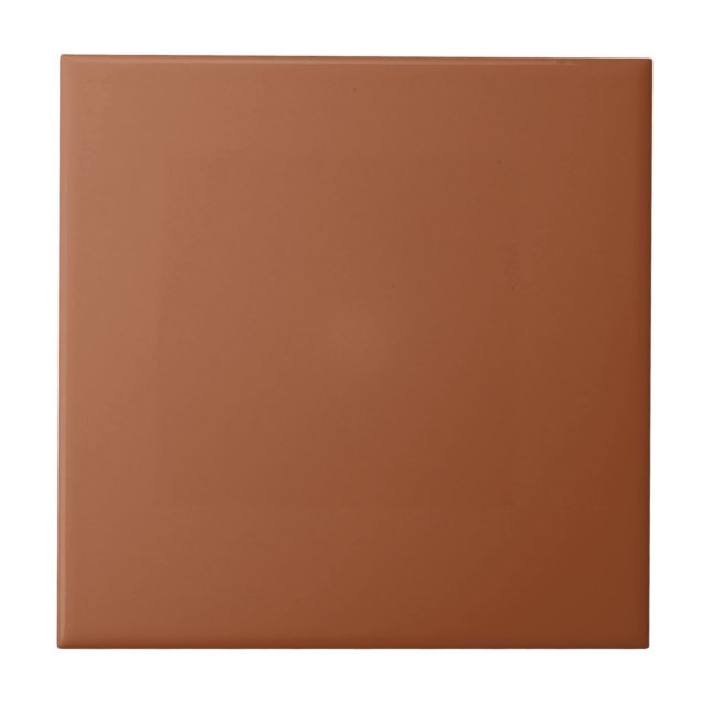 Sienna Brown A0522D Colour With Option to Add Imag Ceramic Tile (Front)