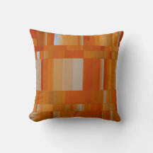 sienna orange-brown & grey squares pattern