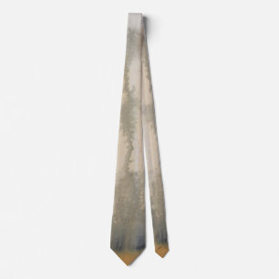 Sienna Wilds Watercolor Abstract Tie