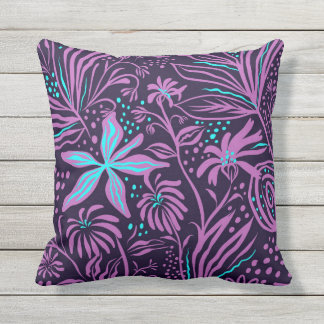 Sierkussen Flower-art purple Cushion