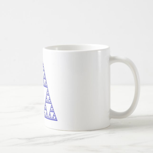 Sierpinski triangle coffee mug (Right)