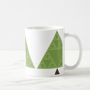 Sierpinski Triangle Tree Coffee Mug