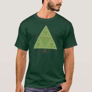 Sierpinski Triangle Tree T-Shirt