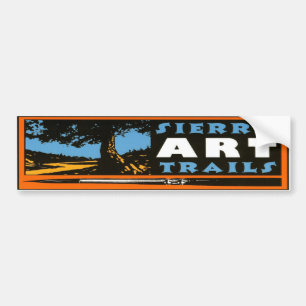 Sierra Art Trails Bumpersticker Bumper Sticker