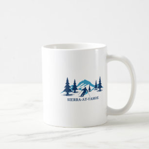 Sierra-at-tahoe California Ski Resort Skiing Skier Coffee Mug