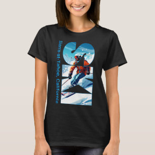 Sierra-at-tahoe Cool Skiing Vacation Ski Outdoor S T-Shirt