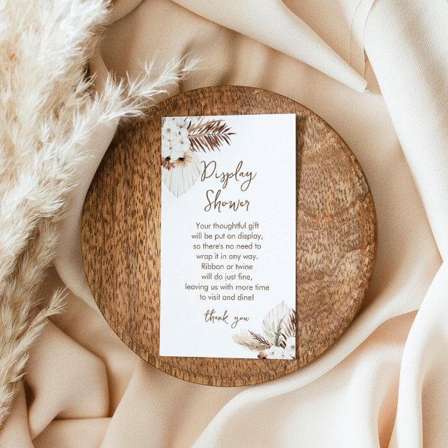 SIERRA Bohemian Display Shower Card (Creator Uploaded)