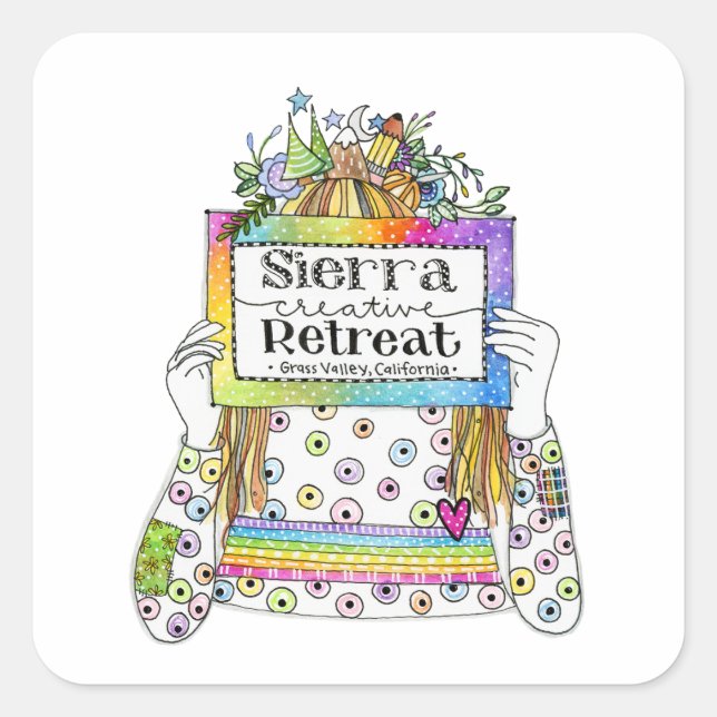 Sierra Creative Retreat Sticker (Front)