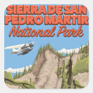Sierra de San Pedro Mártir National Park Square Sticker