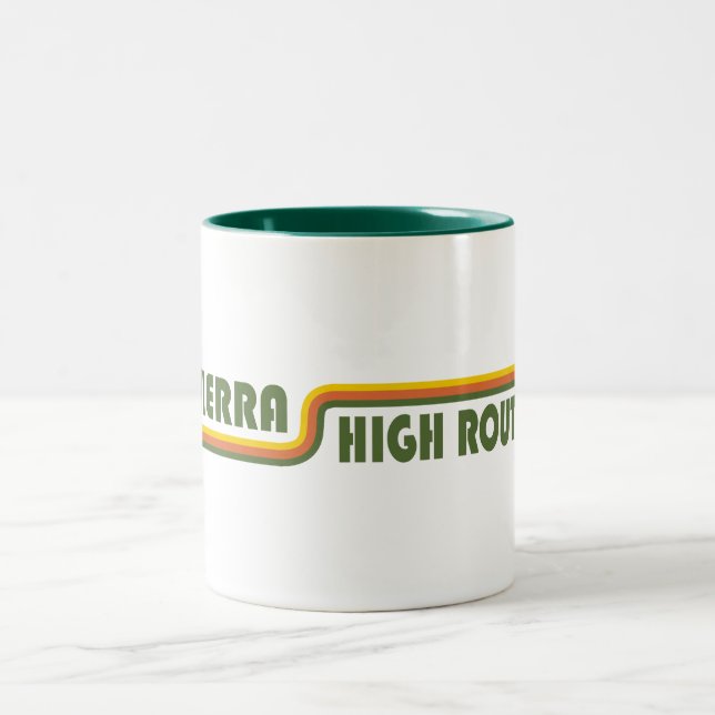 Sierra High Route California Two-Tone Coffee Mug (Center)