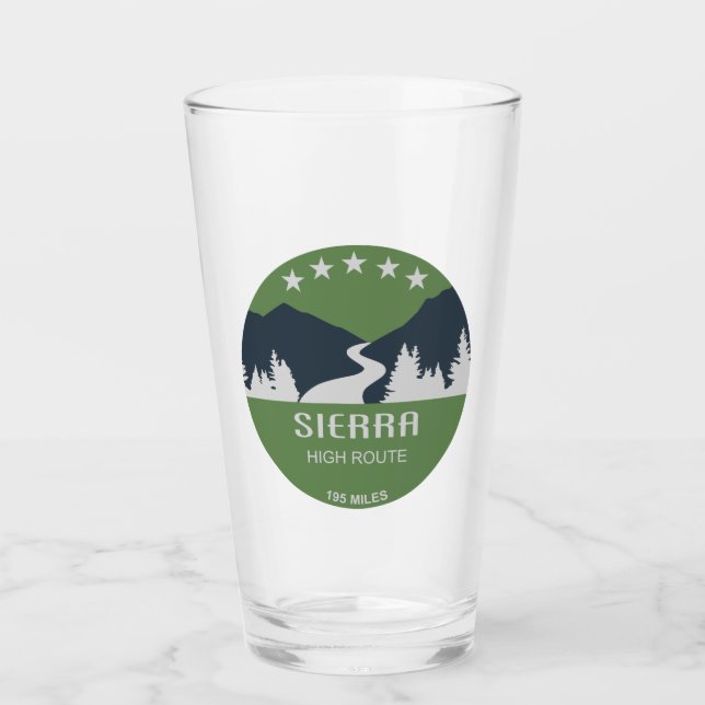 Sierra High Route Glass (Front)