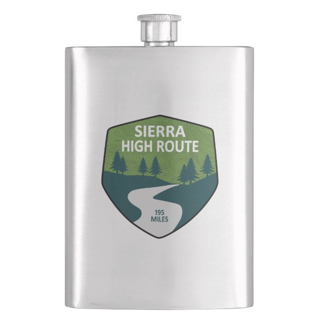 Sierra High Route Hip Flask (Front)