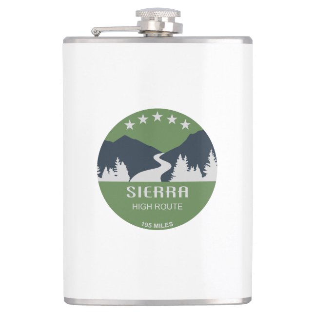 Sierra High Route Hip Flask (Front)