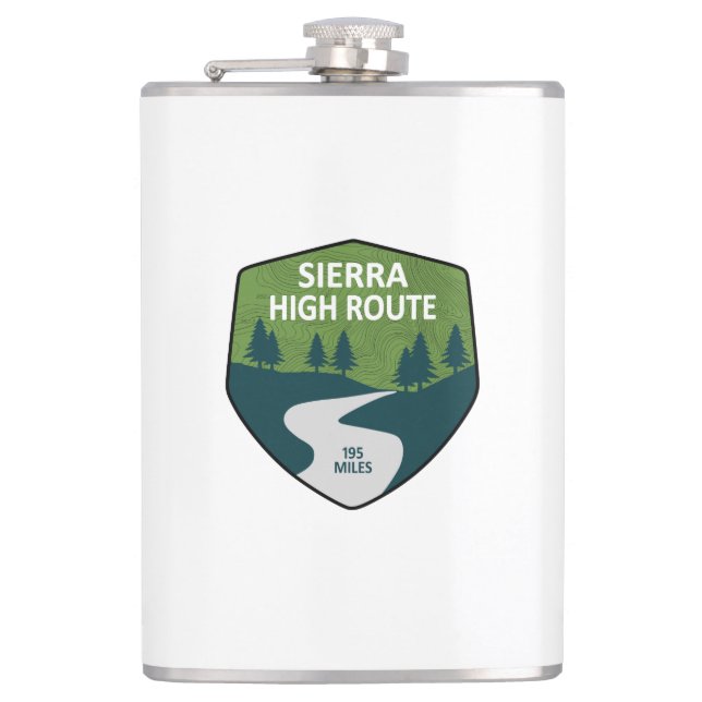 Sierra High Route Hip Flask (Front)