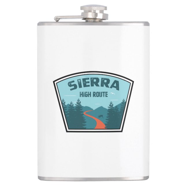 Sierra High Route Hip Flask (Front)