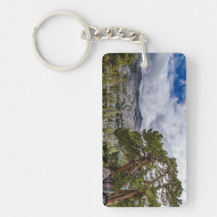 Sierra Juniper and Evergreen Trees Key Ring